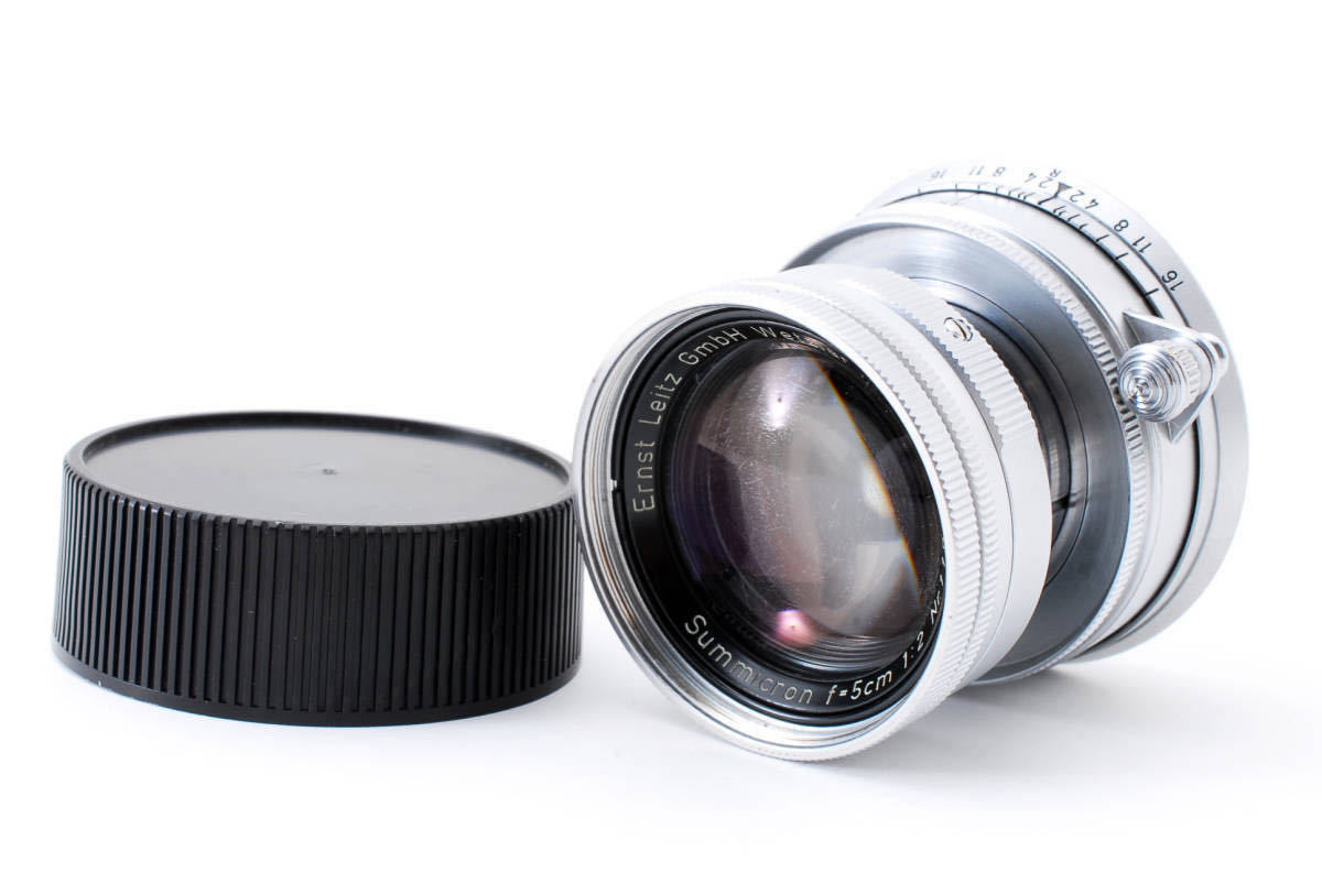 外観美品】 LEICA ライカ Summicron 50mm F2 沈胴 Mマウント #531-