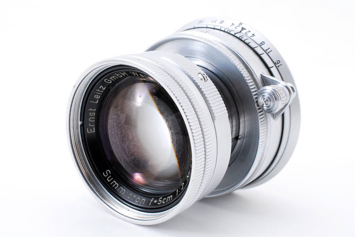 【外観美品】 LEICA ライカ Summicron 50mm F2 沈胴 Mマウント #531_画像2