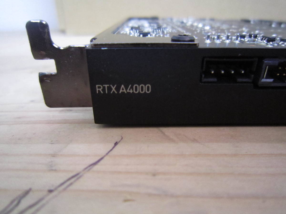 NVIDIA RTX A4000 グラフィックボード GDDR6 16GB RTX3070同等 (PCI