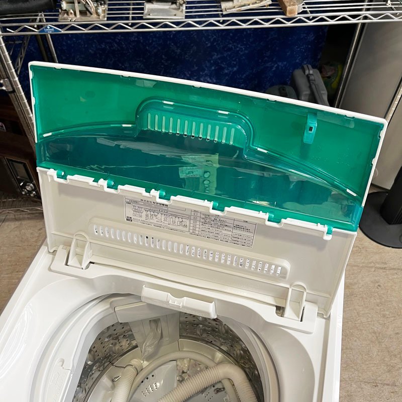 札幌市内送料無料●ヤマダ電機 全自動電気洗濯機 YWM-T45A1●4.5kg 2017年製 中古 札幌 地下保管 625_画像5
