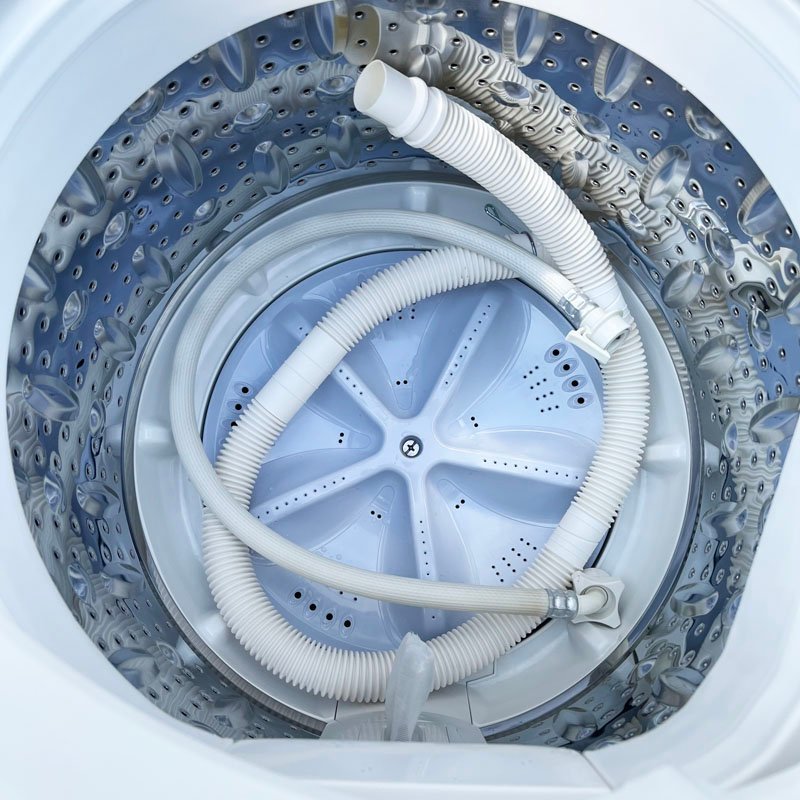 《最終値下》 札幌市内送料無料●SHARP シャープ 全自動電気洗濯機 ES-GE4B-C●4.5kg 2018年製  札幌 628　地下保管