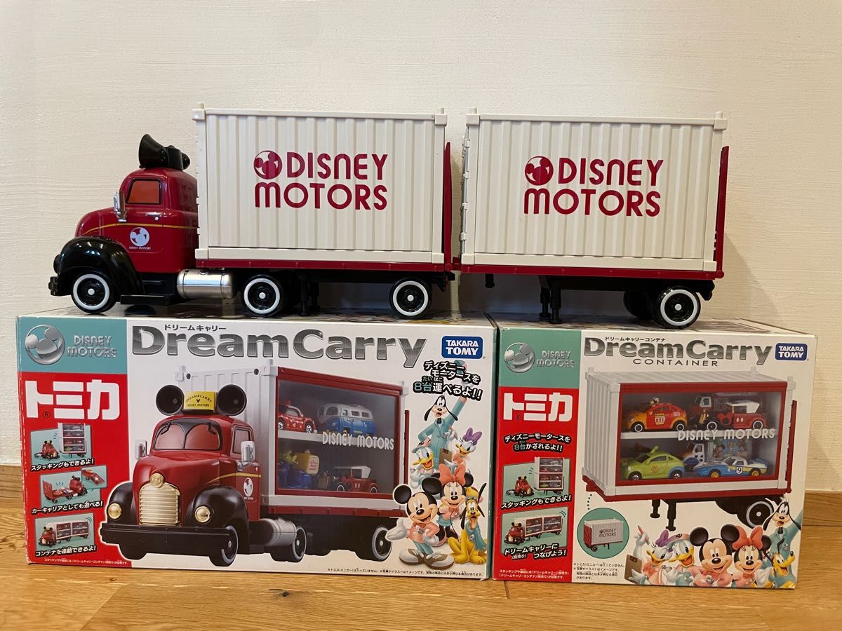 トミカ ディズニーモータース ドリームキャリー+ドリーム トミカ ディズニーモータース ドリームキャリー+ドリーム