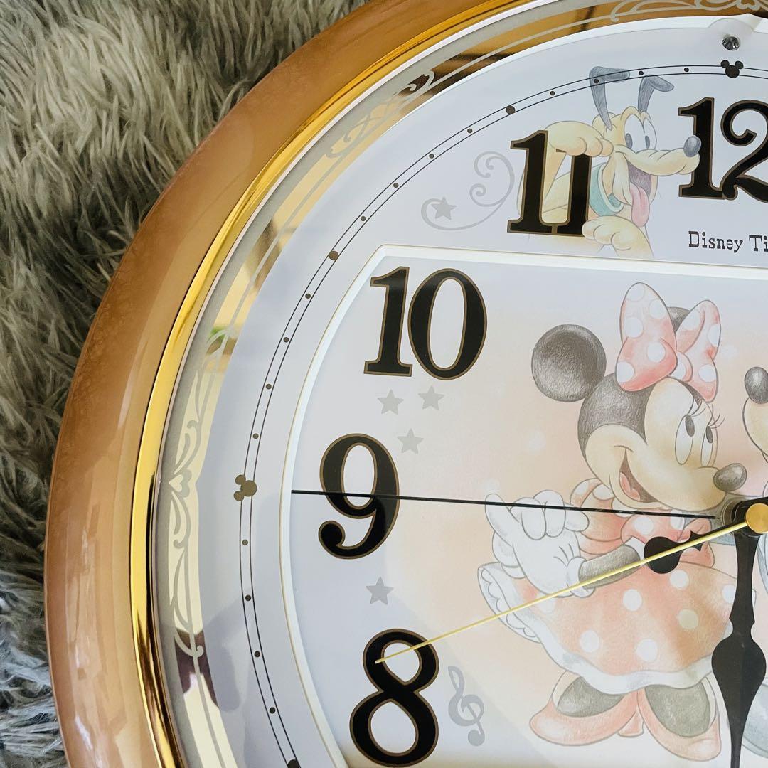 SEIKO ディズニー 掛け時計 からくり時計 ミッキー ミニー 動作品 