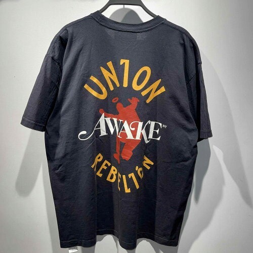 今年も話題の NY AWAKE x UNION REBELION Tシャツ 半袖 アウェイク