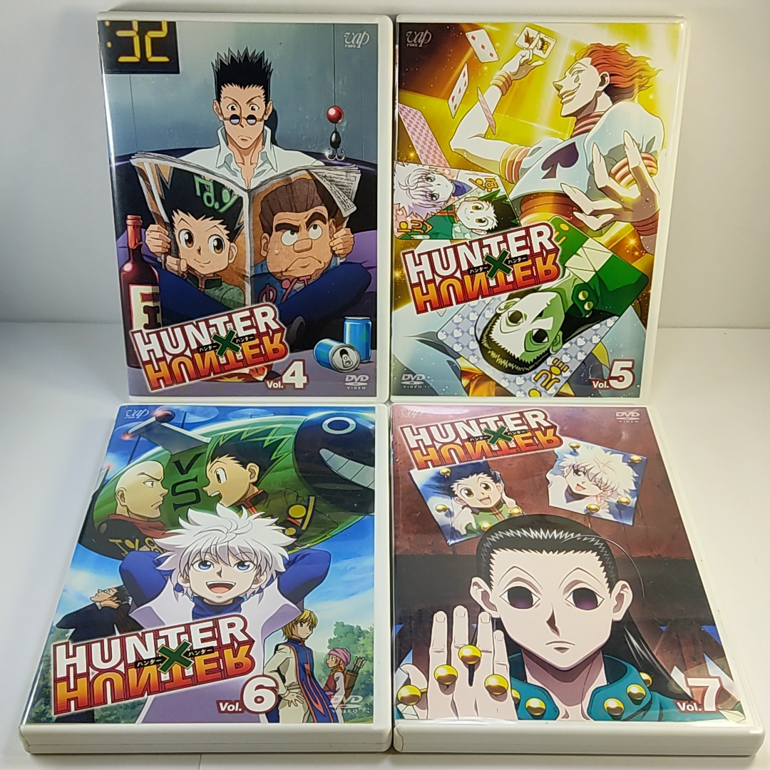 新着商品 HUNTER×HUNTER ハンター×ハンター DVD 初回 全7巻セット 即決