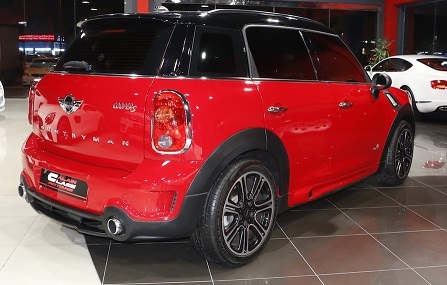 1/24 ミニ クーパー カントリーマン 赤 レッド Rastar Mini Cooper S Countryman R60 red black 1:24 梱包サイズ80_画像3