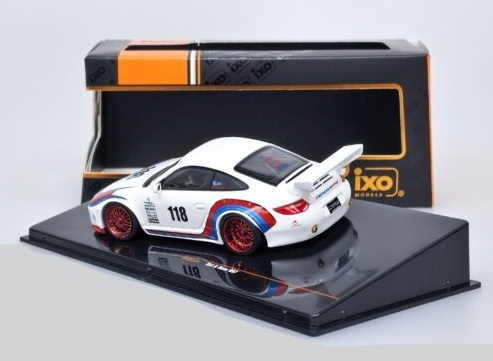 1/43 ポルシェ IXO Porsche 911 997 Old & New white Decorated RHD 1:43 新品 梱包サイズ60_画像3