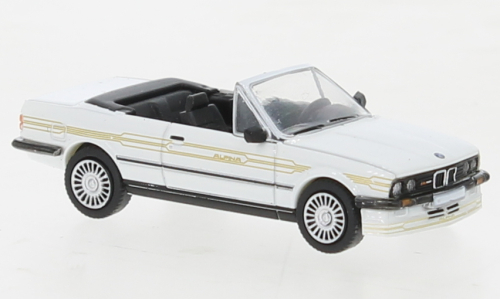 1/87 コンバーチブル 白 ホワイト アルピナ PCX87 BMW Alpina C2 2.7 Convertible white Decorated 1986 1:87 新品 梱包サイズ60_画像1