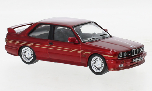 1/43 アルピナ 赤 レッド IXO BMW Alpina B6 3.5S metallic-red Decorated 1989 1:43 新品 梱包サイズ60_画像1