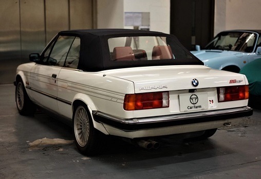 1/87 コンバーチブル 白 ホワイト アルピナ PCX87 BMW Alpina C2 2.7 Convertible white Decorated 1986 1:87 新品 梱包サイズ60_画像3
