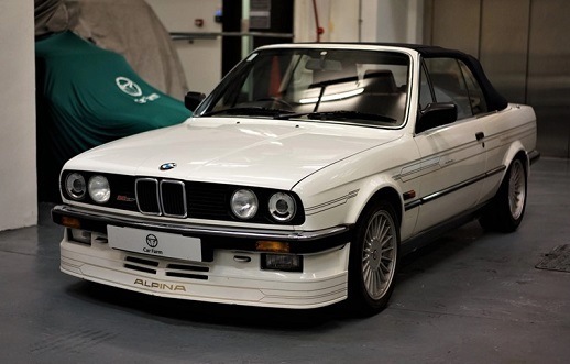 1/87 コンバーチブル 白 ホワイト アルピナ PCX87 BMW Alpina C2 2.7 Convertible white Decorated 1986 1:87 新品 梱包サイズ60_画像2