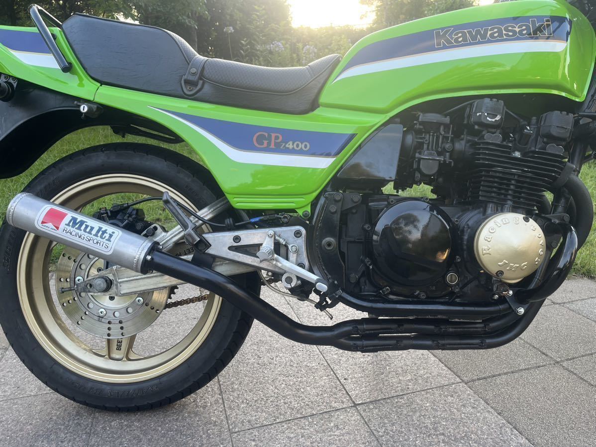Z400GP 初期 マルチレーシング MultiRacing マフラー 当時物 4-2 Z400GP 初期 マルチレーシング MultiRacing マフラー 当時物 4-2