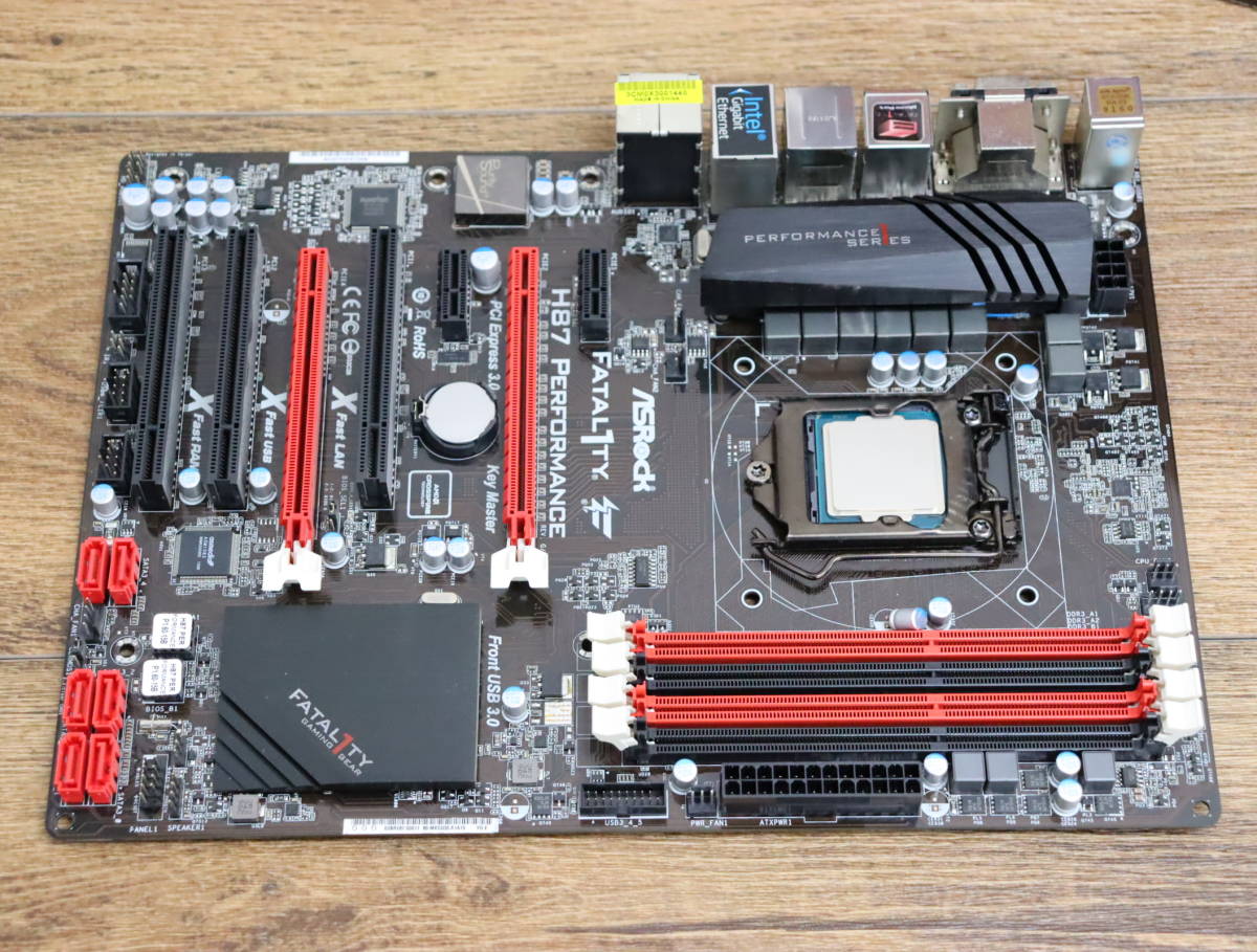 1円スタ】 ASRock/アスロック マザーボード FATAL1TY H87 メモリ/4枚