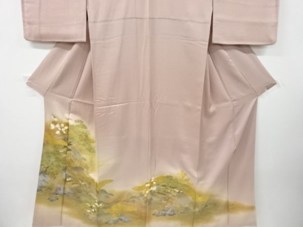 充実の品 ys5819963; 金彩屋敷に松竹梅模様一つ紋色留袖(比翼付き