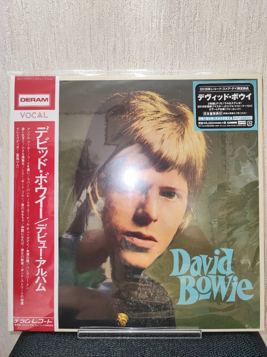 新品未開封! RSD 2018 限定盤 デビッド・ボウイ デビュー・アルバム DAVID BOWIE デビッドボウイー レコード・ストア・デイ prot7024 obi _画像1