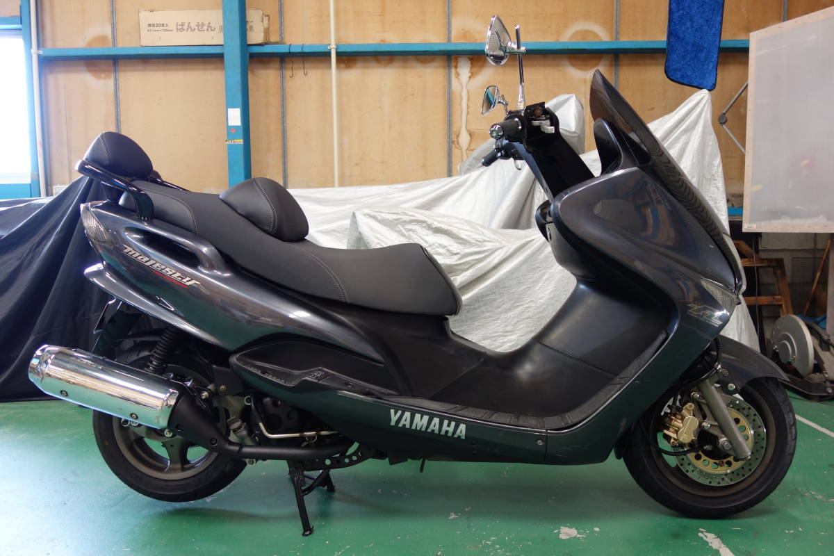 Yahoo!オークション - 中古 ジャンク YAMAHA ヤマハ マジェスティ 125...