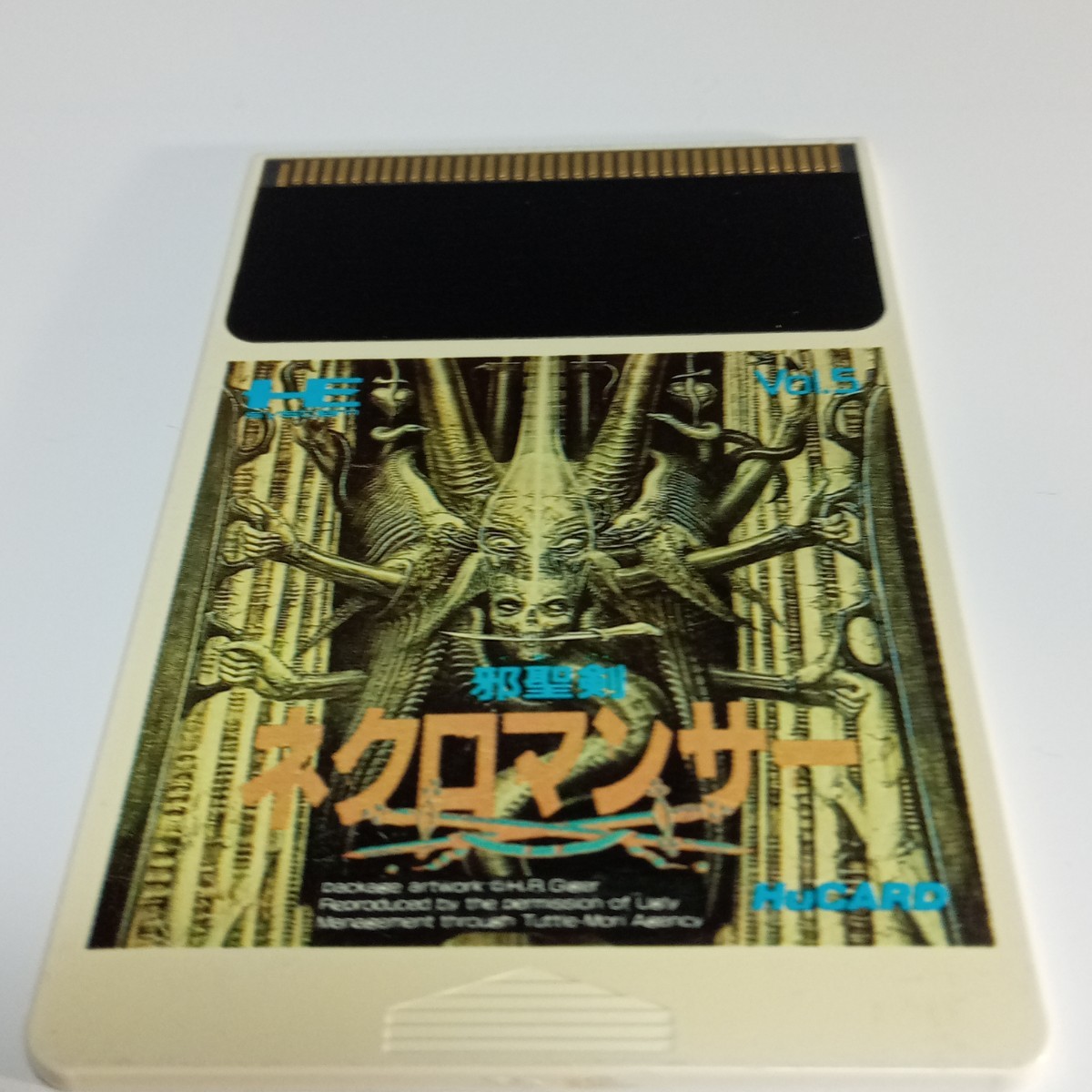 1168 PCエンジン　邪聖剣　ネクロマンサー　HuCARD PC Engine _画像1