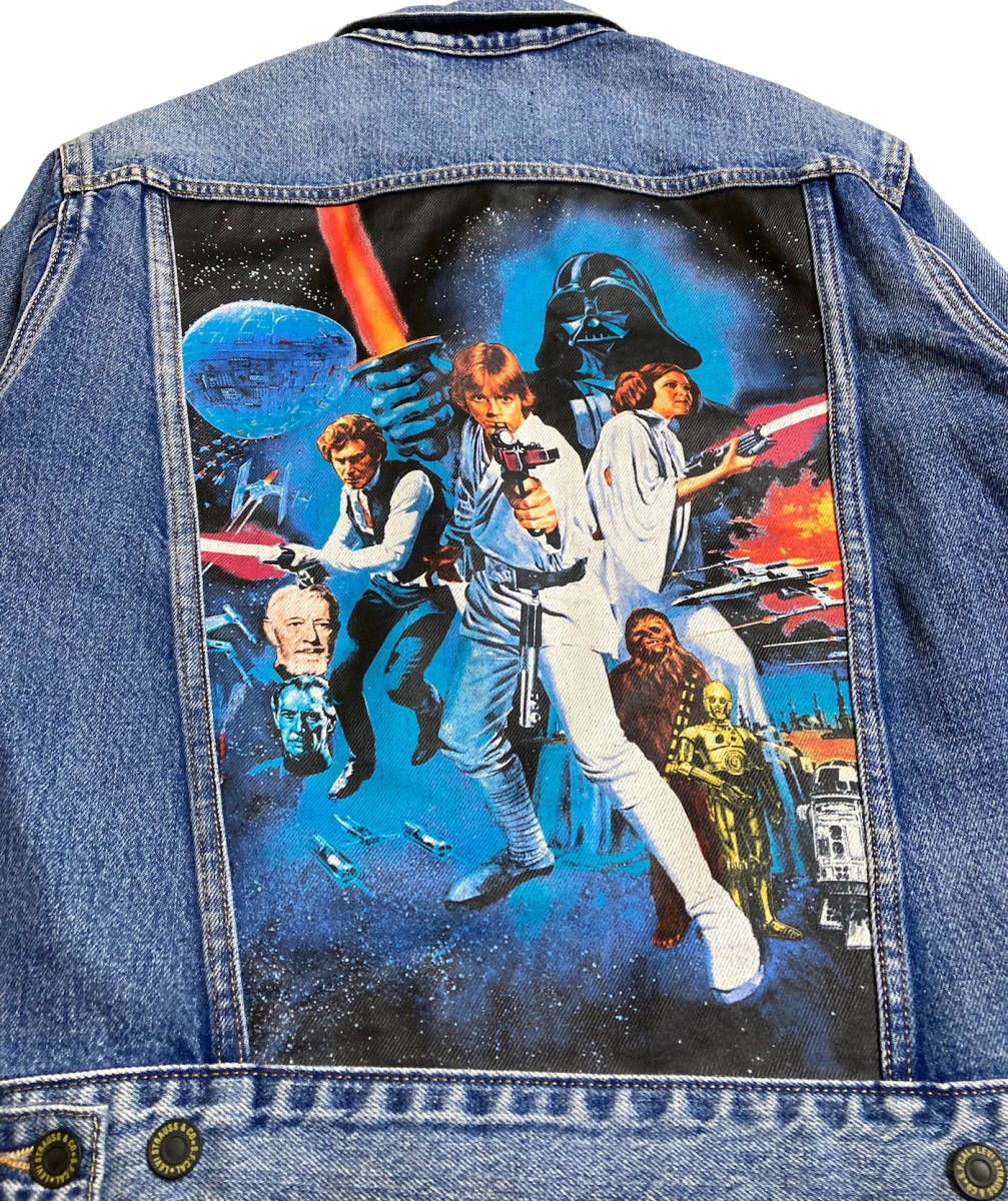  unused goods STAR WARS × Levi*s Denim jacket S Star Wars Levi's G Jean 