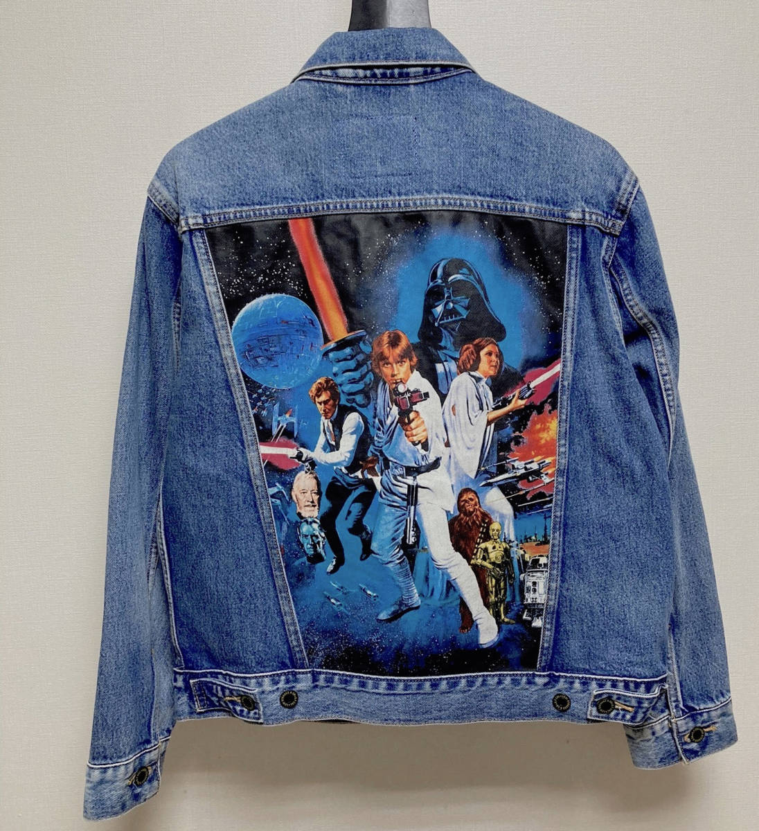  unused goods STAR WARS × Levi*s Denim jacket S Star Wars Levi's G Jean 