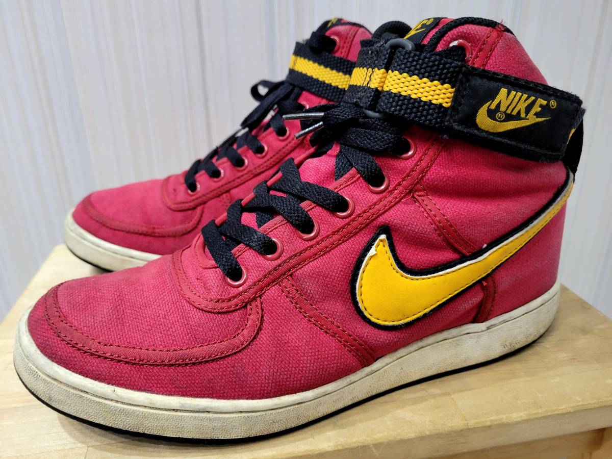 04年製 NIKE VANDAL HI SUPREME US9 27cm ナイキ バンダル ハイ シュプリーム 赤 黄 黒 00s 00年代_画像1