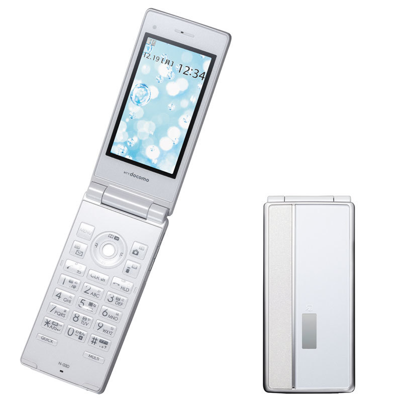 逆輸入 【新品 未使用】docomo STYLE series N-03D ホワイト 白 NEC