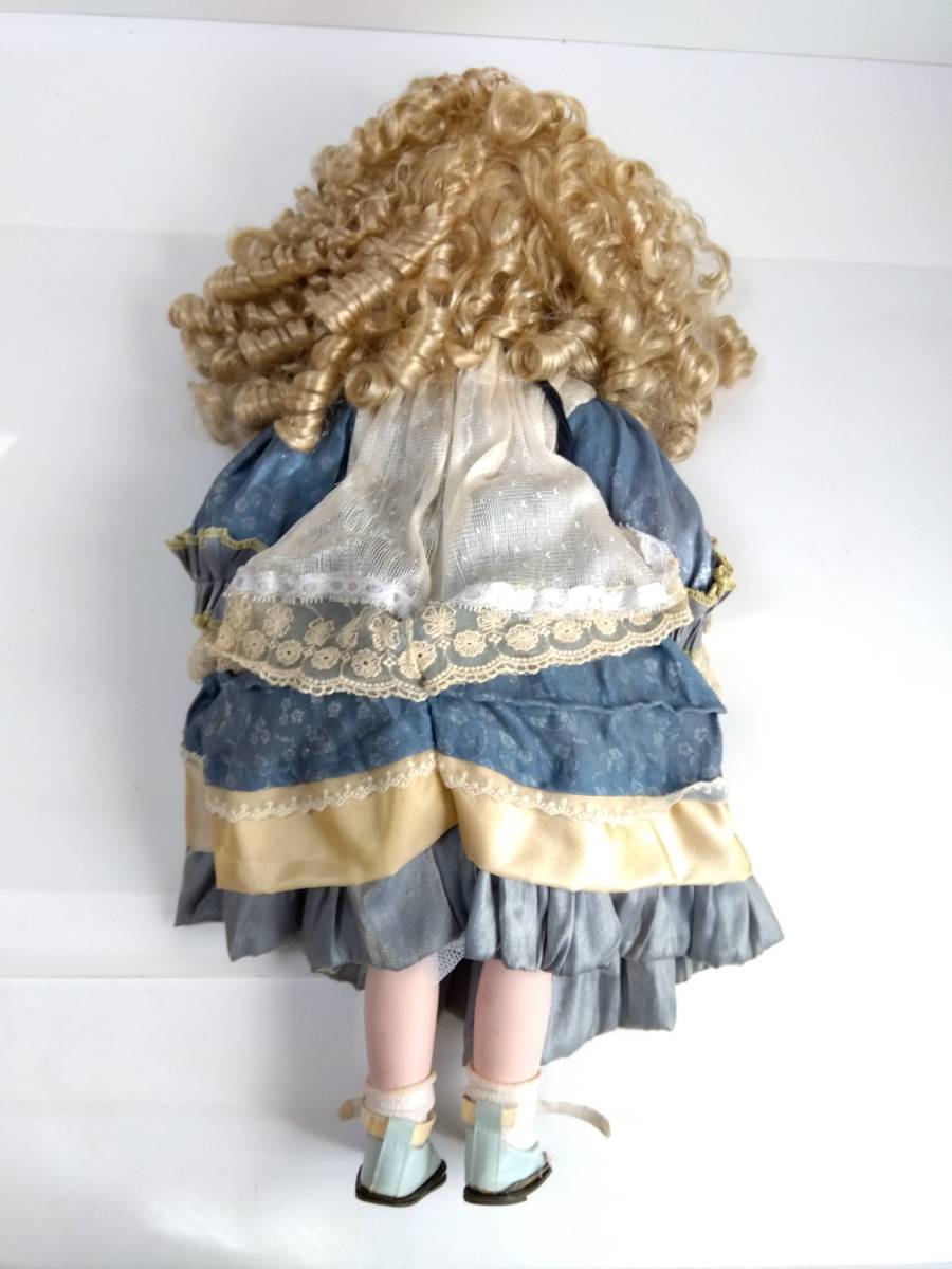 西洋陶磁器　少女人形　西洋人形　アンティーク　NJSF 刻印あり_画像7