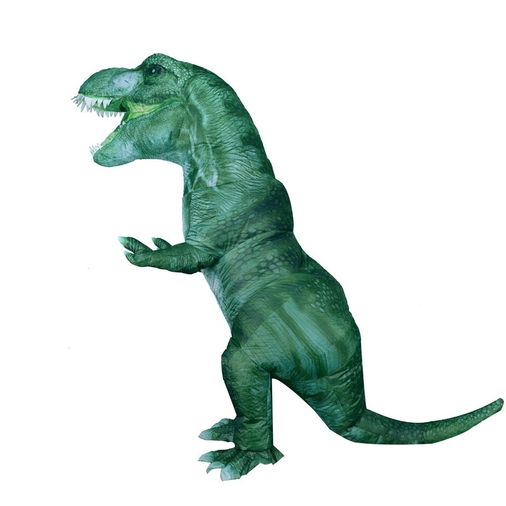 5種類の中から選べる インフレータブル ディノT-レックス スピノサウルス トリケラトプス 大人 コスチューム コスプレ 150-200cm：zy30_＃2