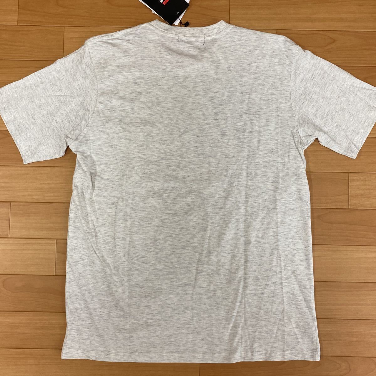 LL ミスターヴァン MR.VAN 新品 半袖Tシャツ　トップス カットソー 明灰 胸ポケット ロゴ メンズ紳士 アウトドア スポーツ レジャー 夏服