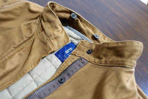 【値下】GAP ジャケット コート カーキ ミリタリー　モッズコート　988952 XXXS 156/76A_画像10