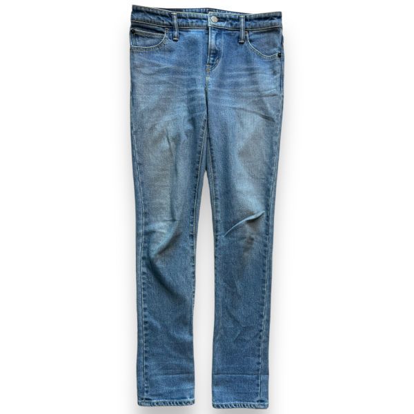  сделано в Японии BLUE BLUEb lube Roo USED обработка стрейч тонкий Denim брюки PP57ji- хлеб джинсы H.RANCHMARKET....24 голубой 