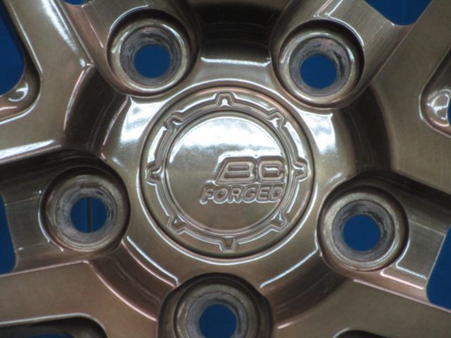 【程度良好 21年製】BC FORGED EH168 20インチ 9.5J+38 5H112 鍛造 255/35R20 アウディA6_画像4