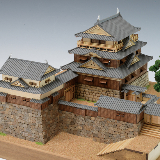 日本未発売】 ウッディージョー 1/150 松山城 建築物 - ziashel.com