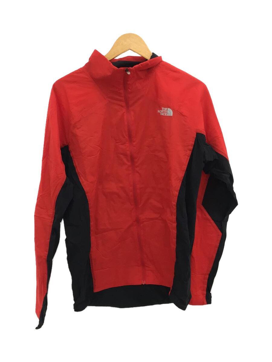 THE NORTH FACE◆VENTRIX TRAIL JACKET_ベントリックストレイルジャケット/XL/ナイロン/RED/プリントのサムネイル