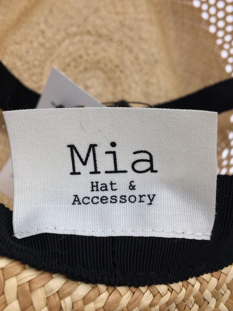 Mia Hat & Accessory/ストローハット/-/BEG/レディース_画像5