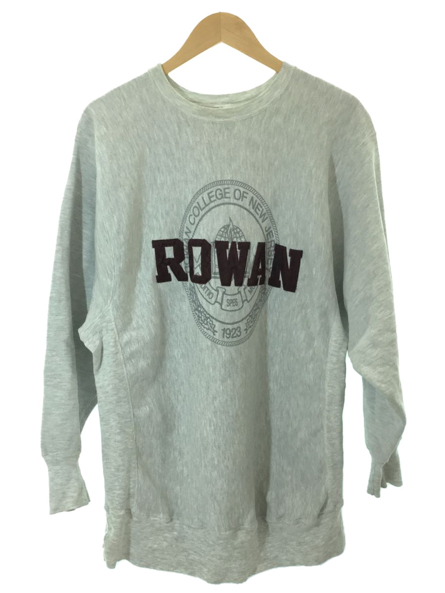 信頼 Champion◇90s/刺繍タグ/リバースウィーブ/カレッジ/rowan/刺繍