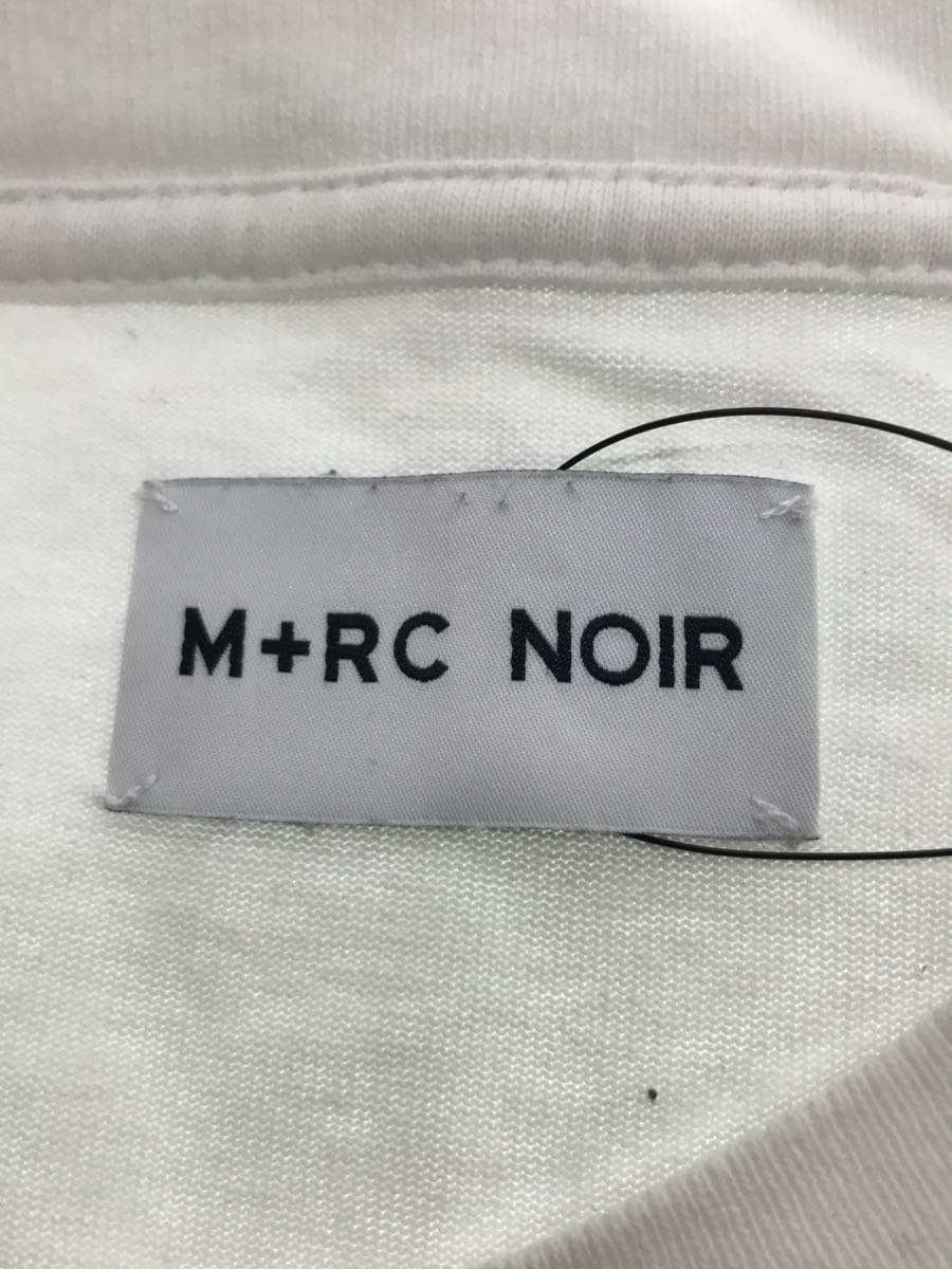 M+RC NOIR◆Tシャツ/-/-/WHT/無地_画像3