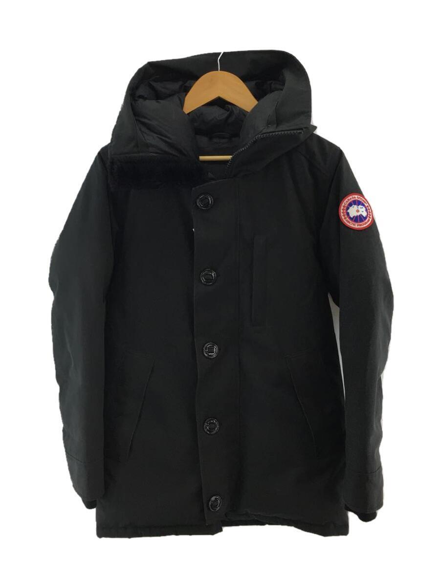 CANADA GOOSE◆ダウンジャケット/XS/ポリエステル/BLK/無地/3438JM_画像1