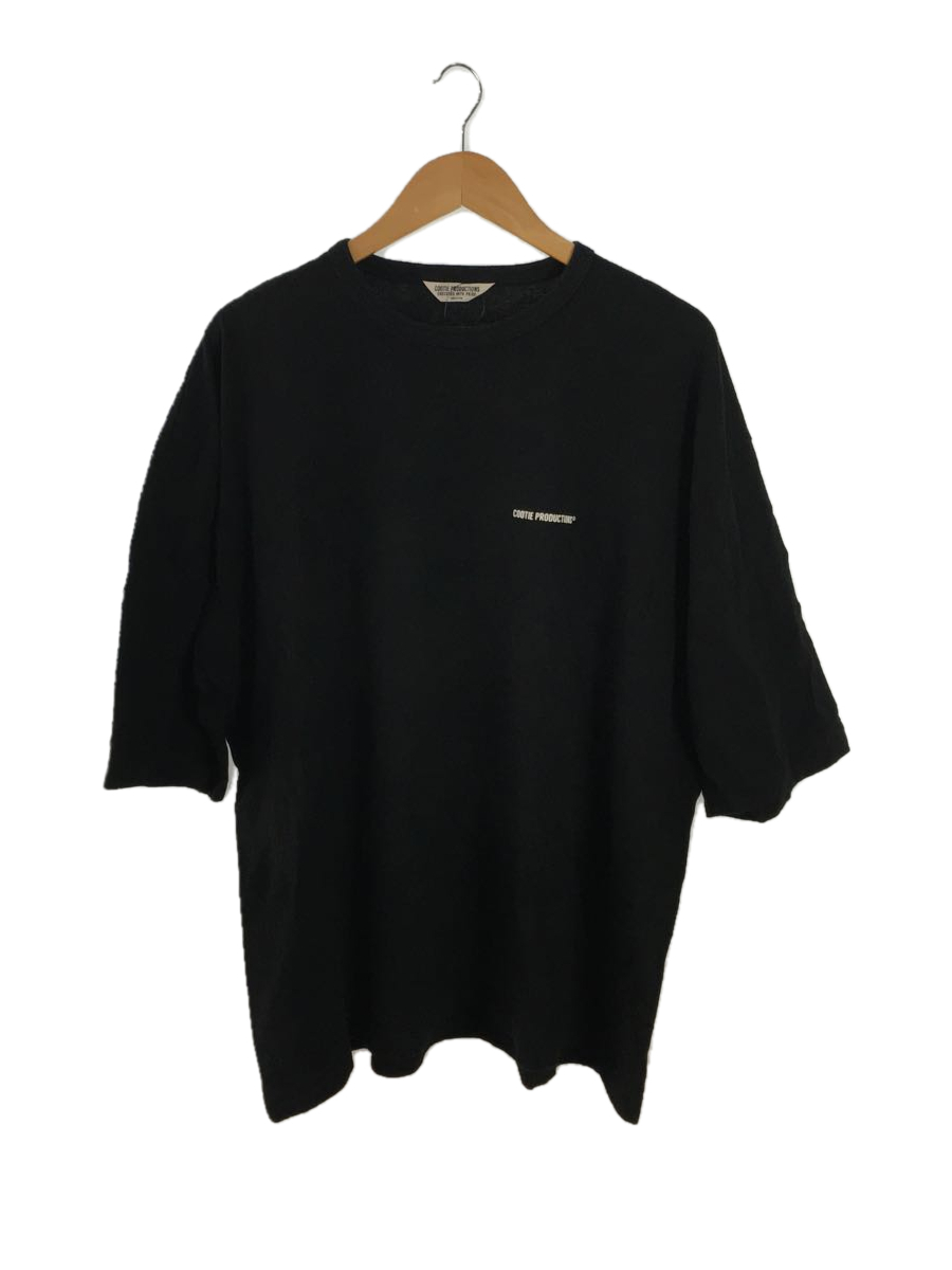 COOTIE◆PRINT L/S TEE (MARY)/Tシャツ/M/コットン/BLK/プリント/19A911_画像1