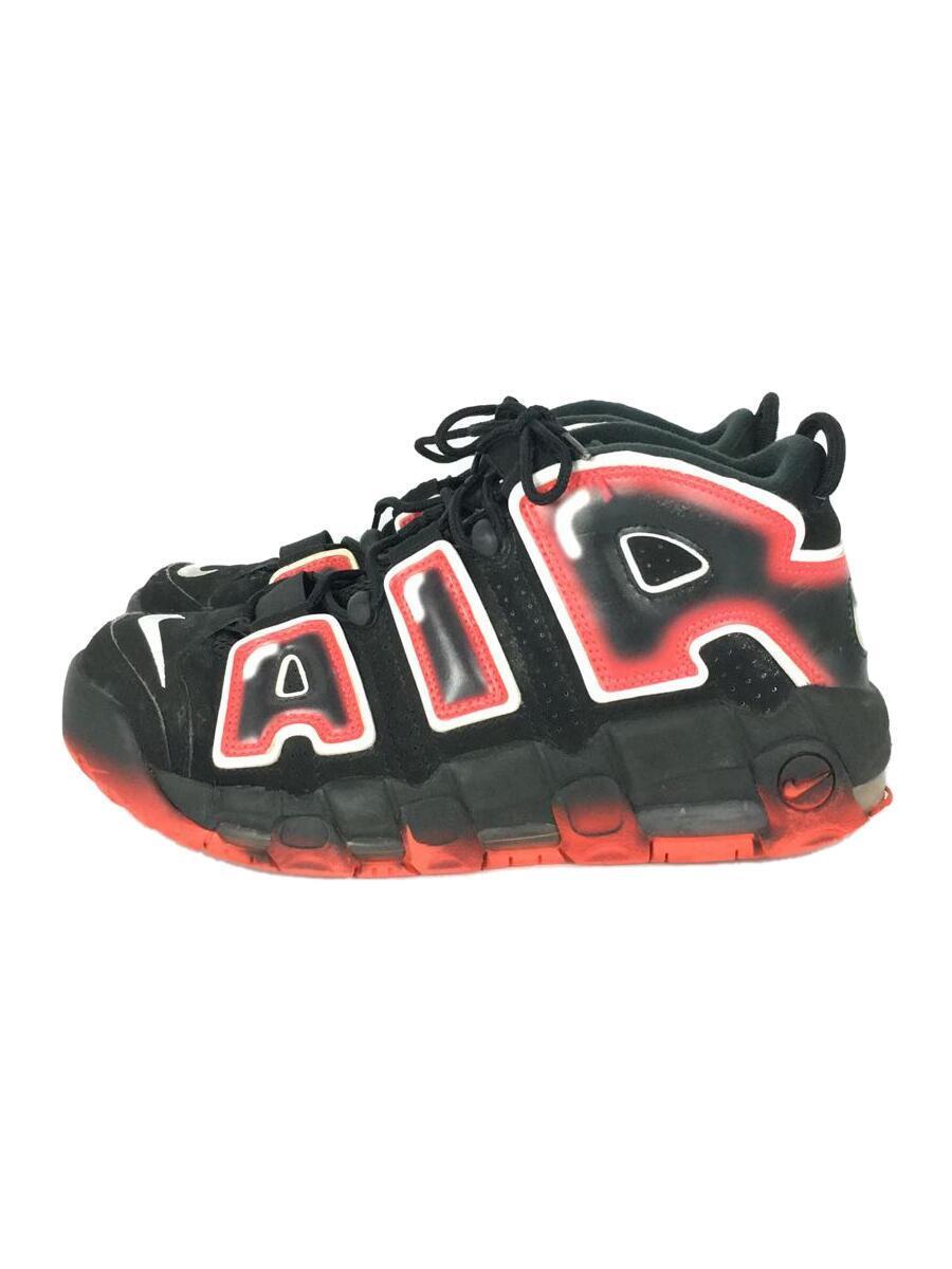 NIKE◆AIR MORE UPTEMPO 96/エアモアアップテンポ 96/ブラック/CJ6129-001/26.5cm/