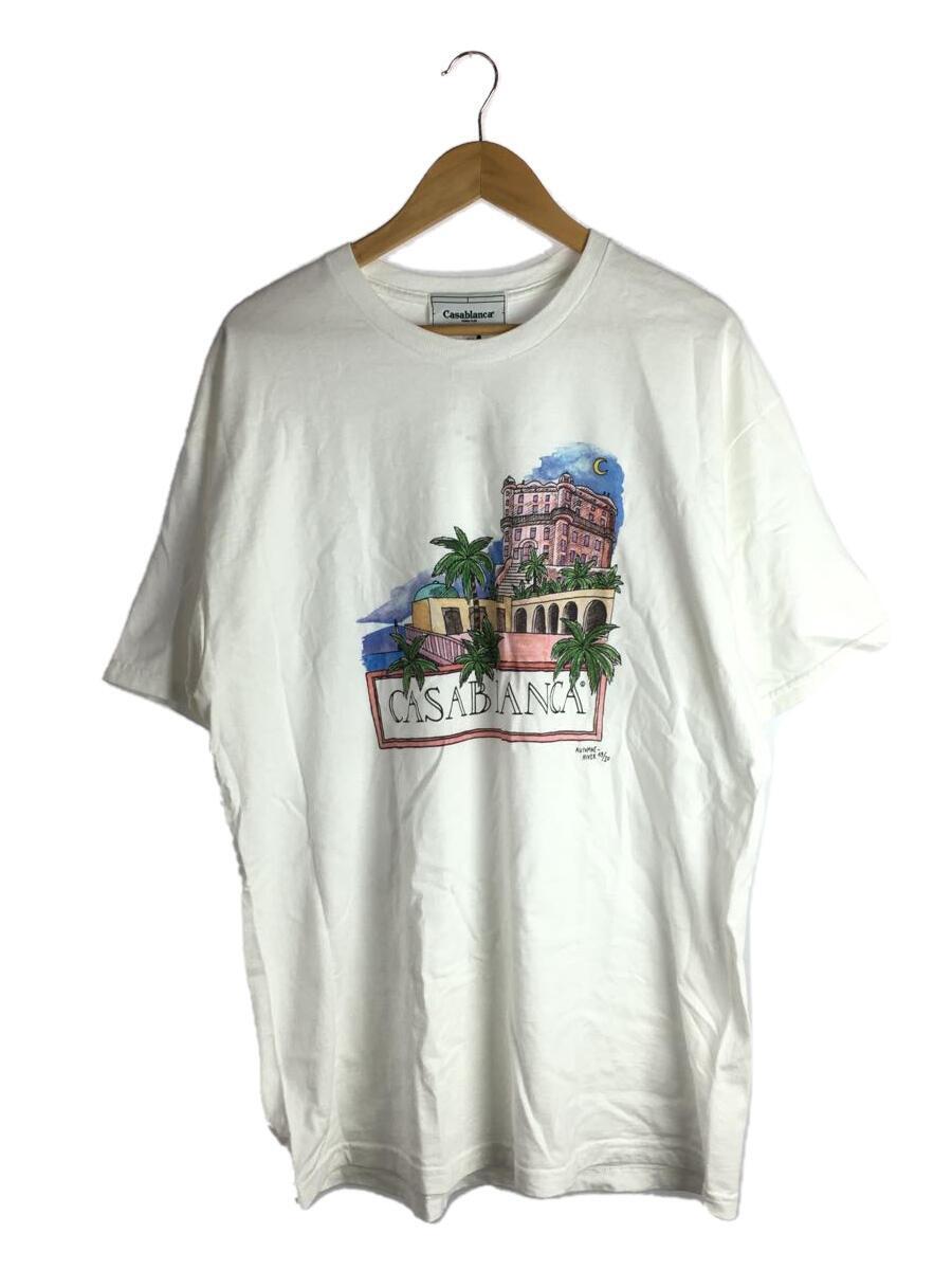 Casablanca◆Tシャツ/XL/コットン/WHT_画像1