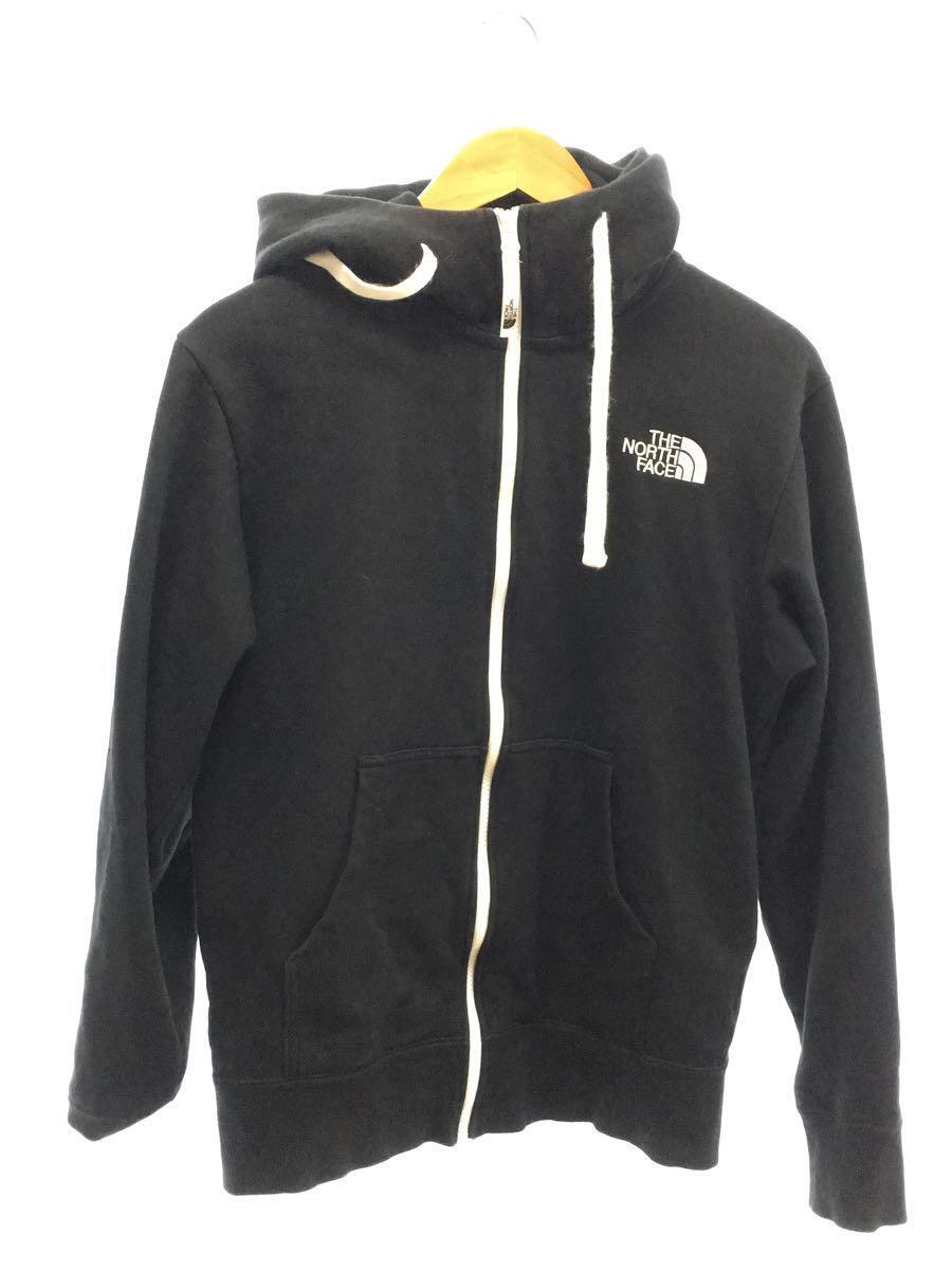 THE NORTH FACE◆REARVIEW FULLZIP HOODIE_リアビューフルジップフーディ/S/-/BLK