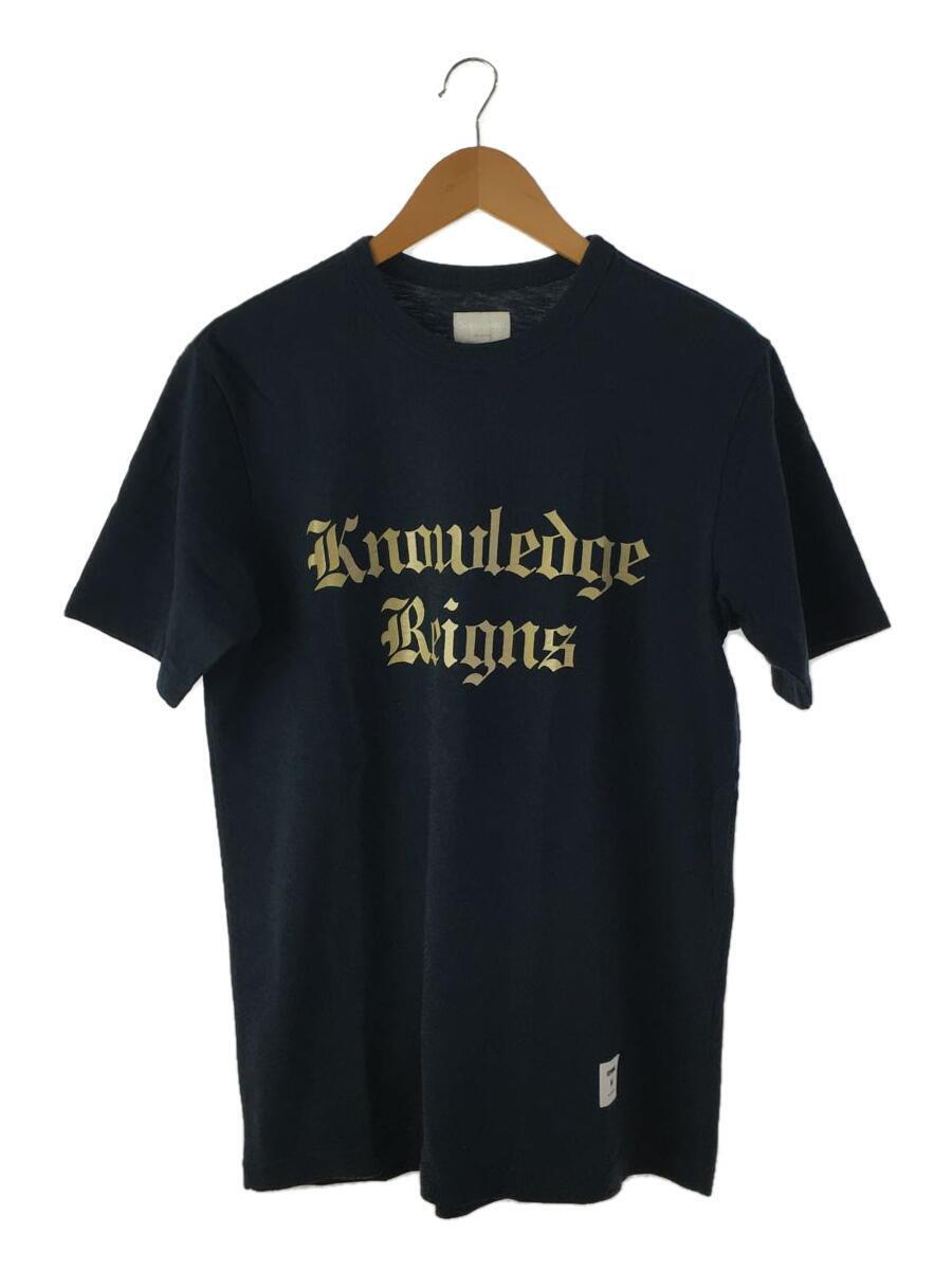 Supreme◆knowledge reigns/Tシャツ/M/コットン/NVY_画像1