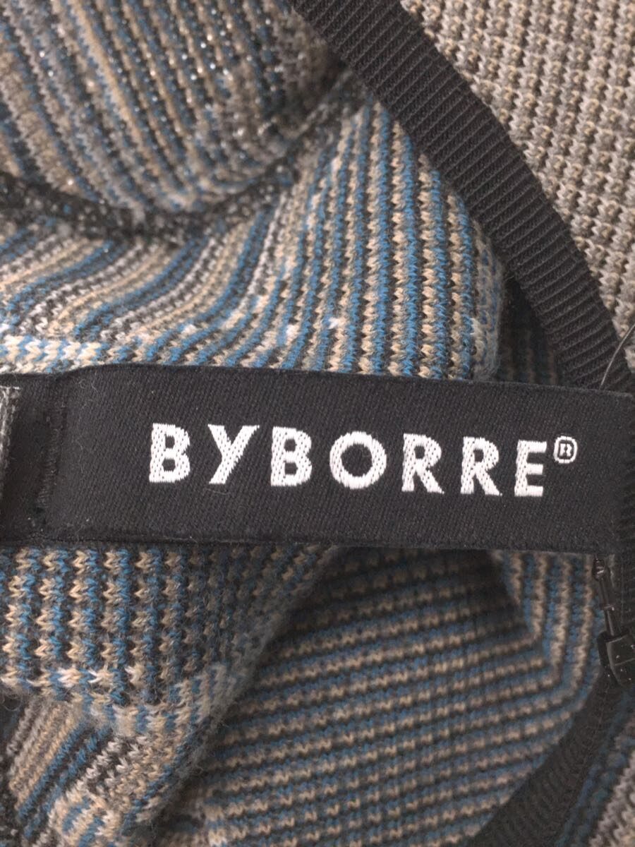 BYBORRE/カットソー/M/ウール/GRY/WAFFLE LONG SLEEVE_画像3