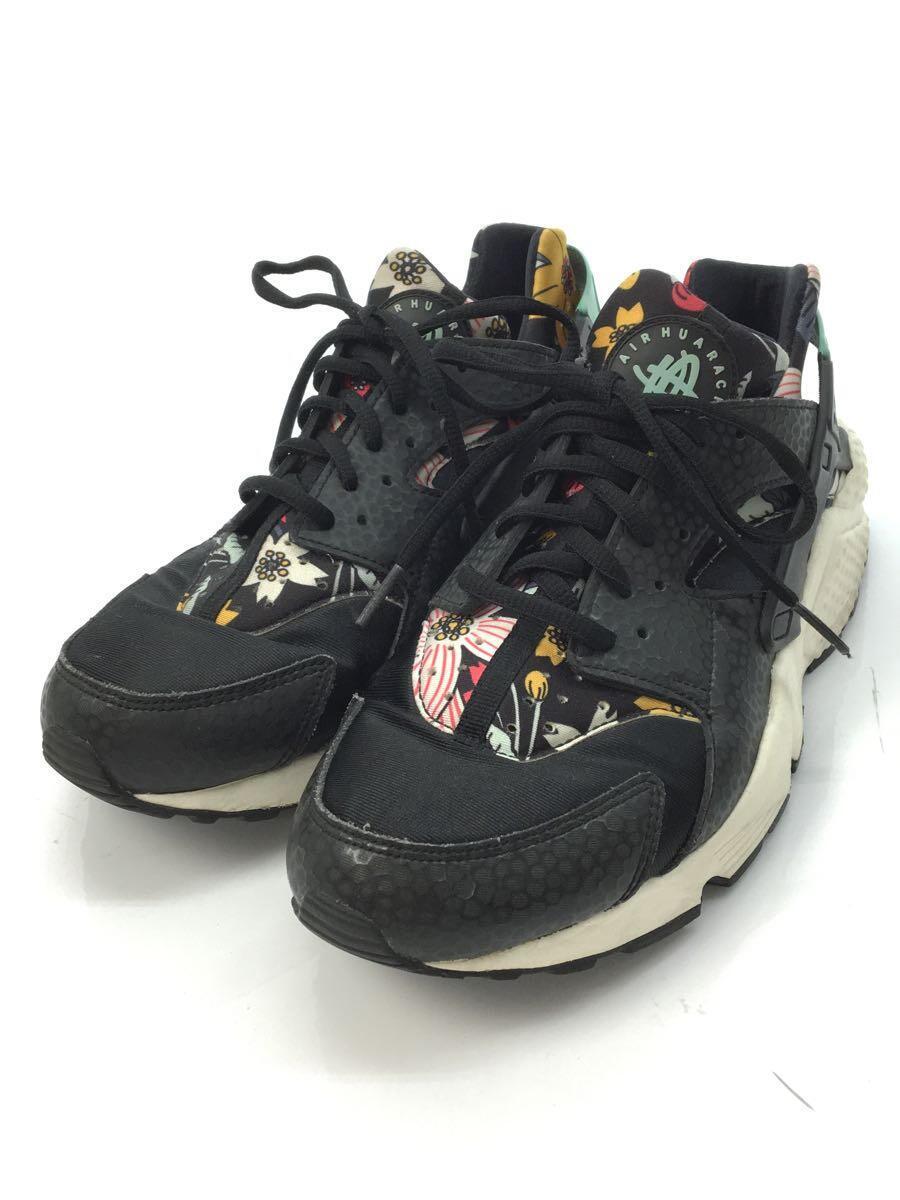 NIKE◆WMNS AIR HUARACHE RUN PRINT/ウィメンズエアハラチランプリント/ブラック/27cm/BL_画像2