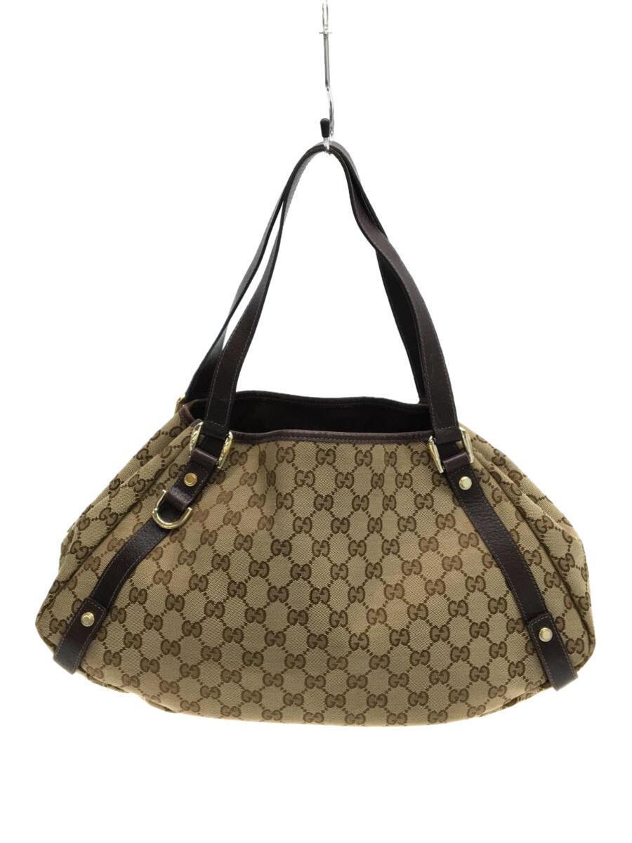 GUCCI◇トートバッグ_GGキャンバス/キャンバス/BRW/130736/493492-