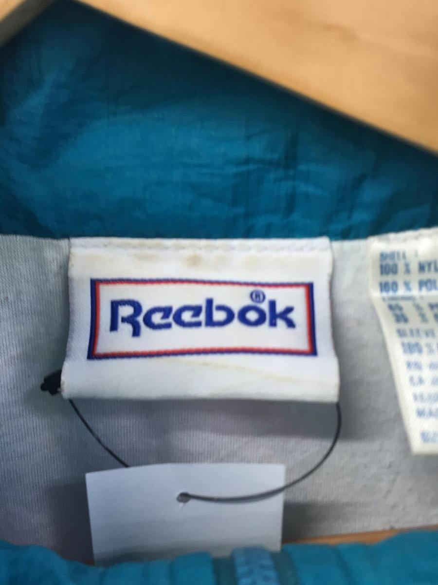 Reebok◆ナイロンジャケット/L/ポリエステル/BLU/80s～90s_画像3