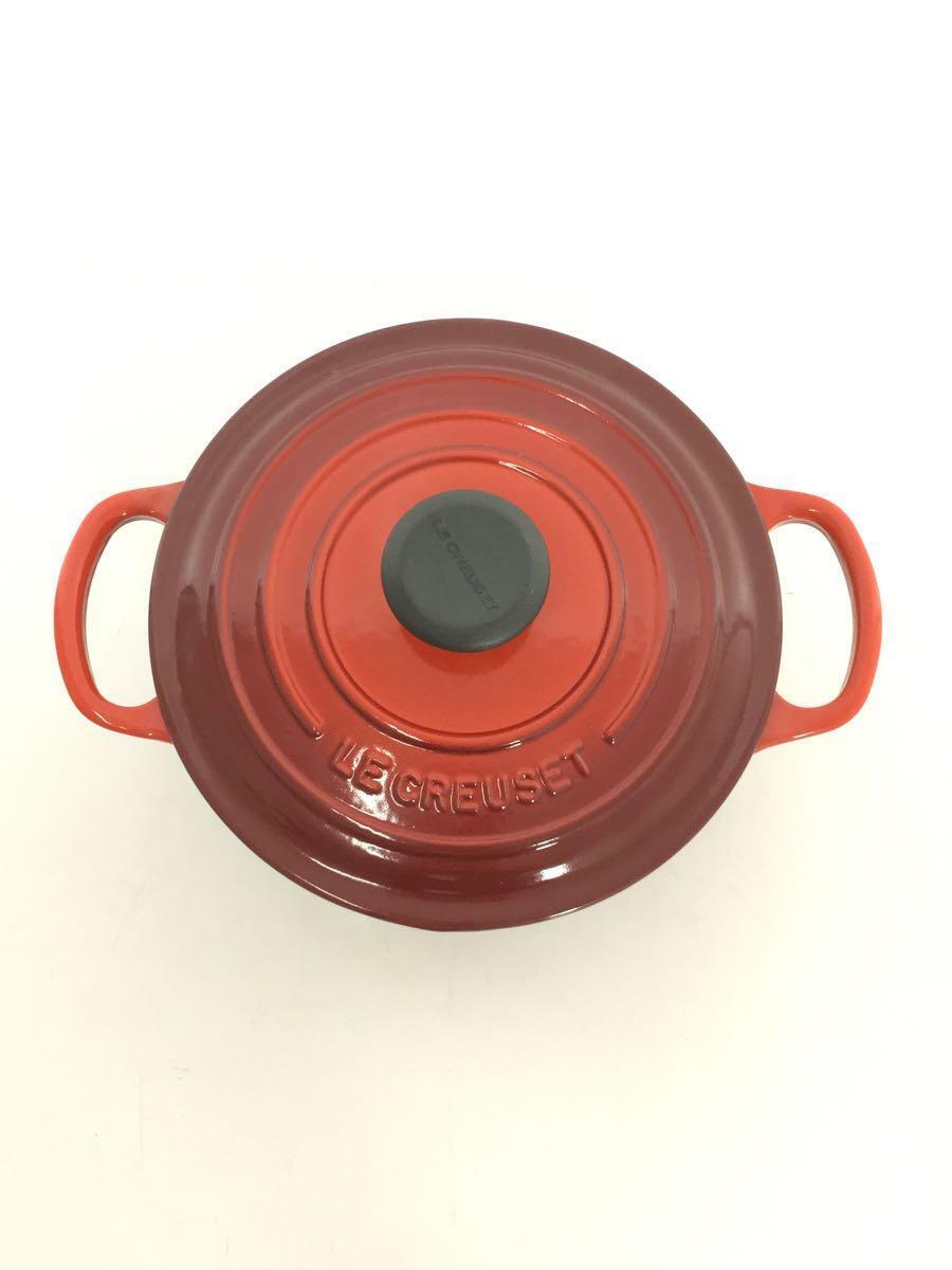 国内外の人気集結！ LE CREUSET◇鍋/サイズ:18cm/RED/25177 18 06