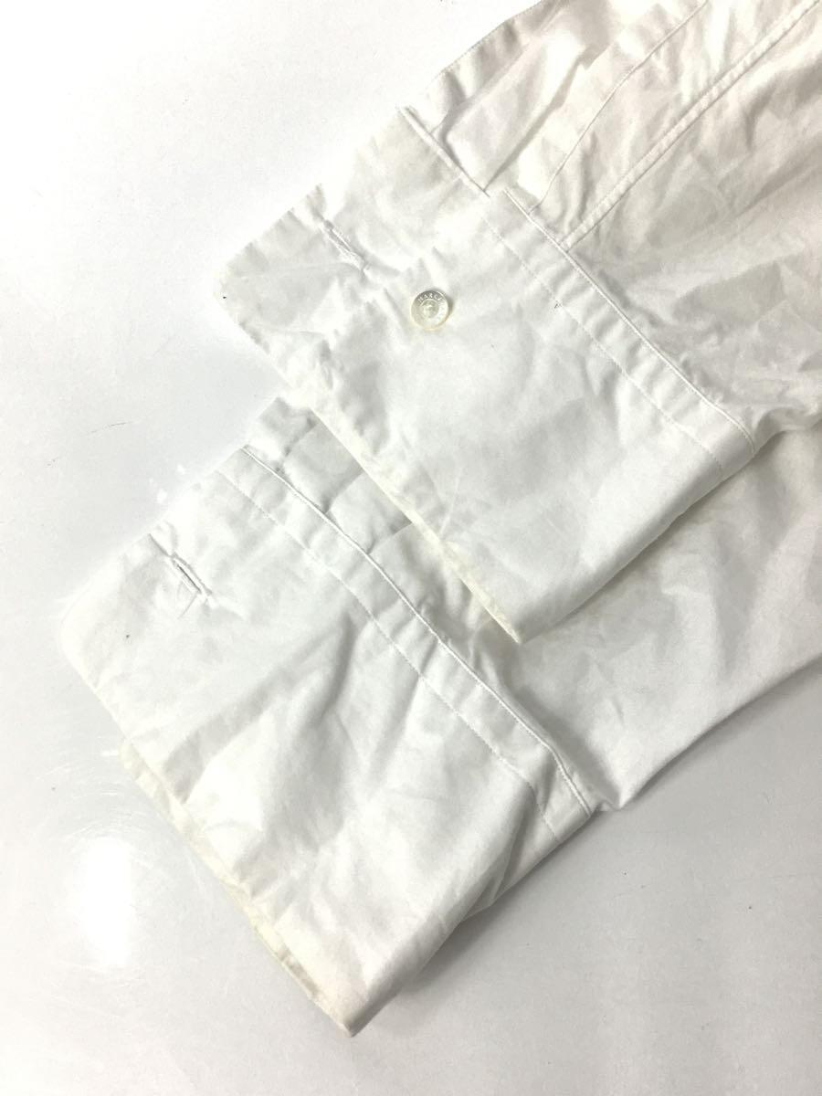 MARKAWARE◆COMFORT FIT SHIRTS/2/コットン/WHT/A20C-09SH01C/シミ有・襟袖口変色_画像6