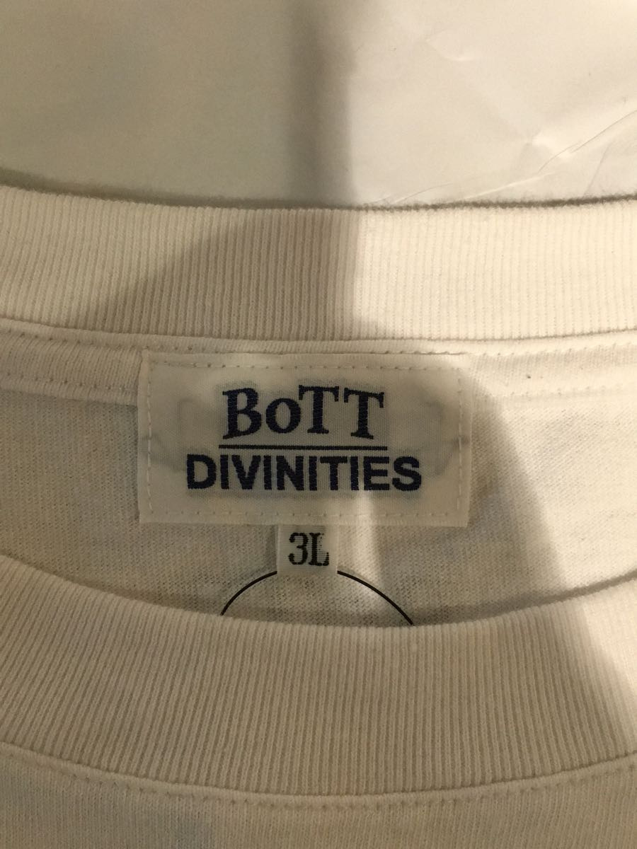 BoTT◇divinities/Tシャツ/3L/コットン/ホワイト SALE半額 - 通販 