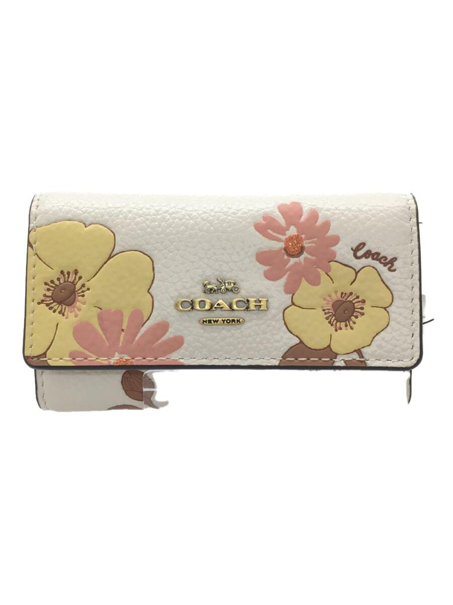 新着商品 COACH◇キーケース/-/WHT/レディース/C9035/コーチ キー